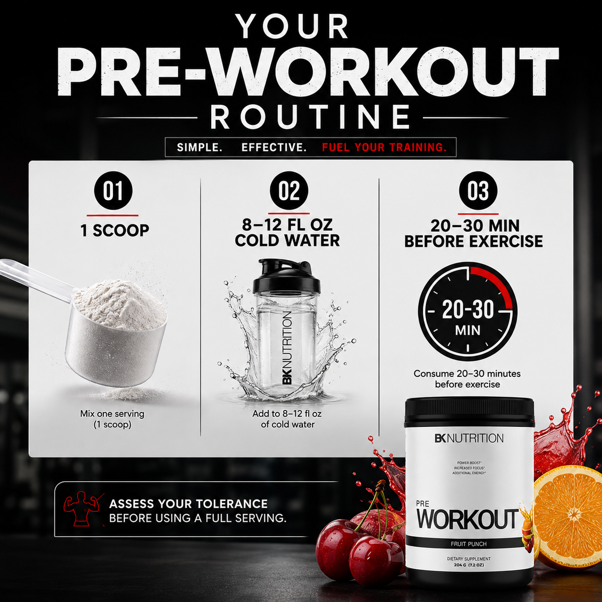 Pre-Workout (Fruit Punch)