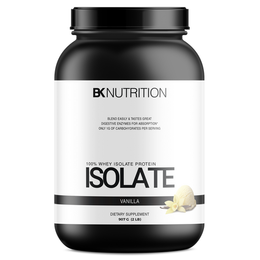 100% Whey Isolate Protein Powder (Vanilla)