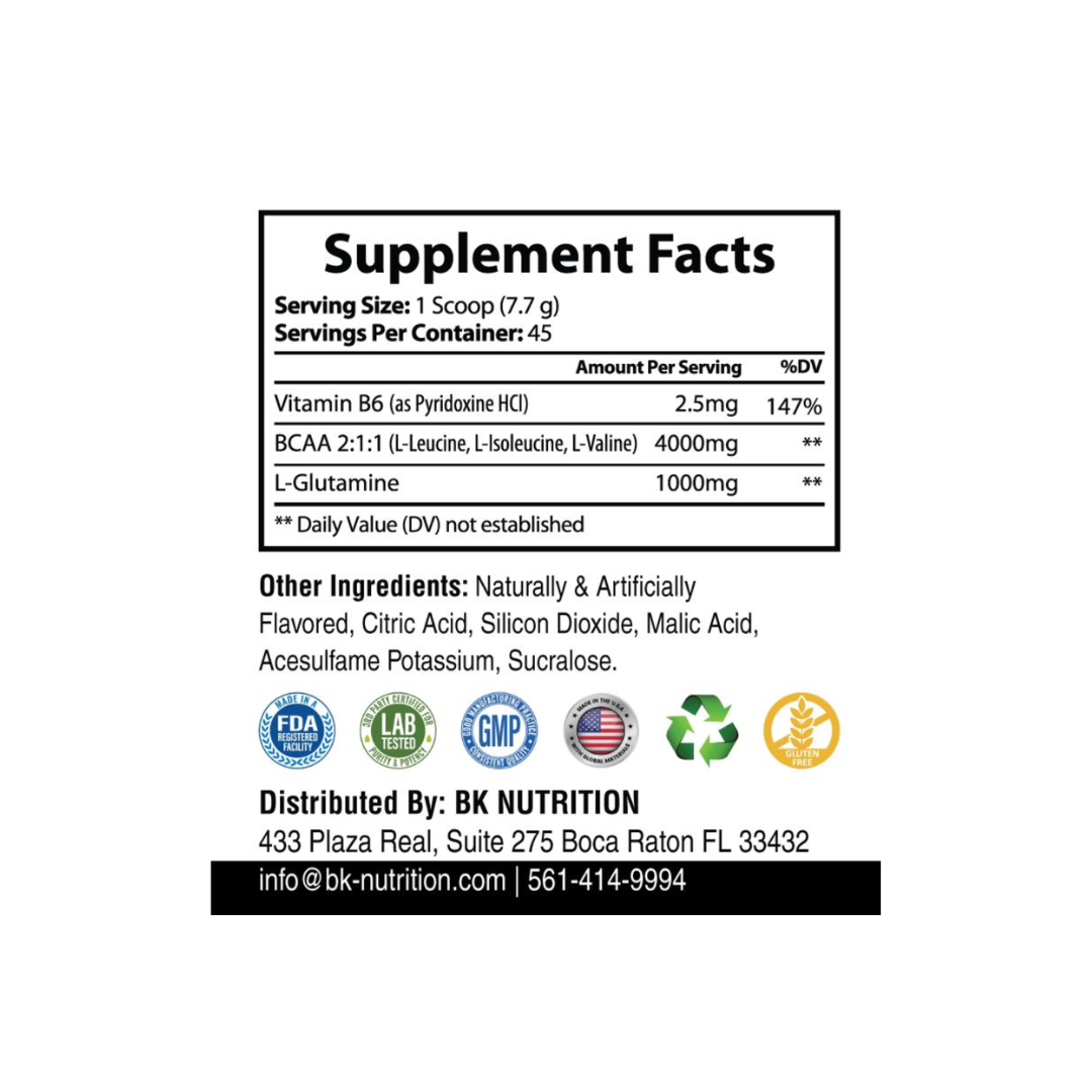 BCAA's (Fruit Punch)