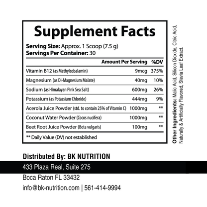 Electrolyte (Blue Raspberry)