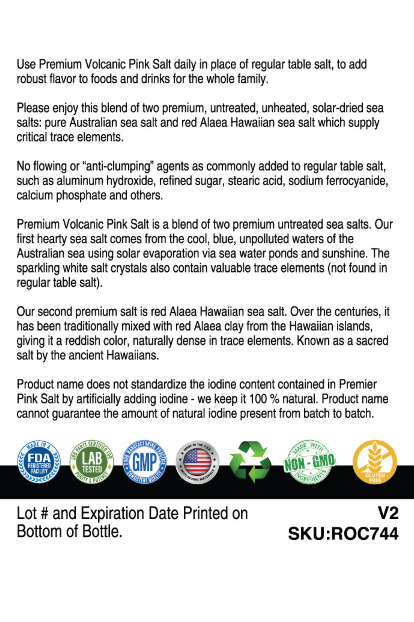 Pink Salt – Hawaiian Volcanic Clay Infused