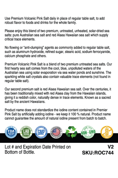 Pink Salt – Hawaiian Volcanic Clay Infused